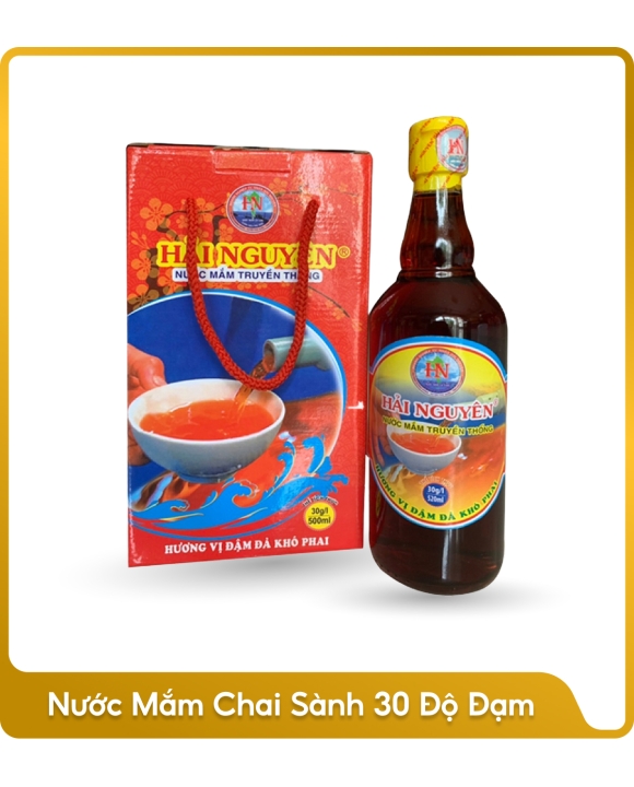Nước Mắm Chai Sành 30 Độ Đạm