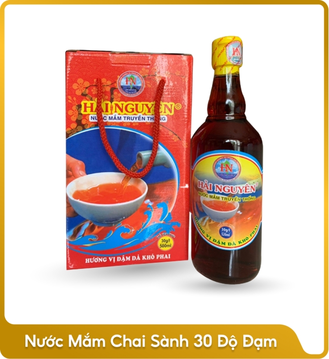 Nước Mắm Chai Sành 30 Độ Đạm